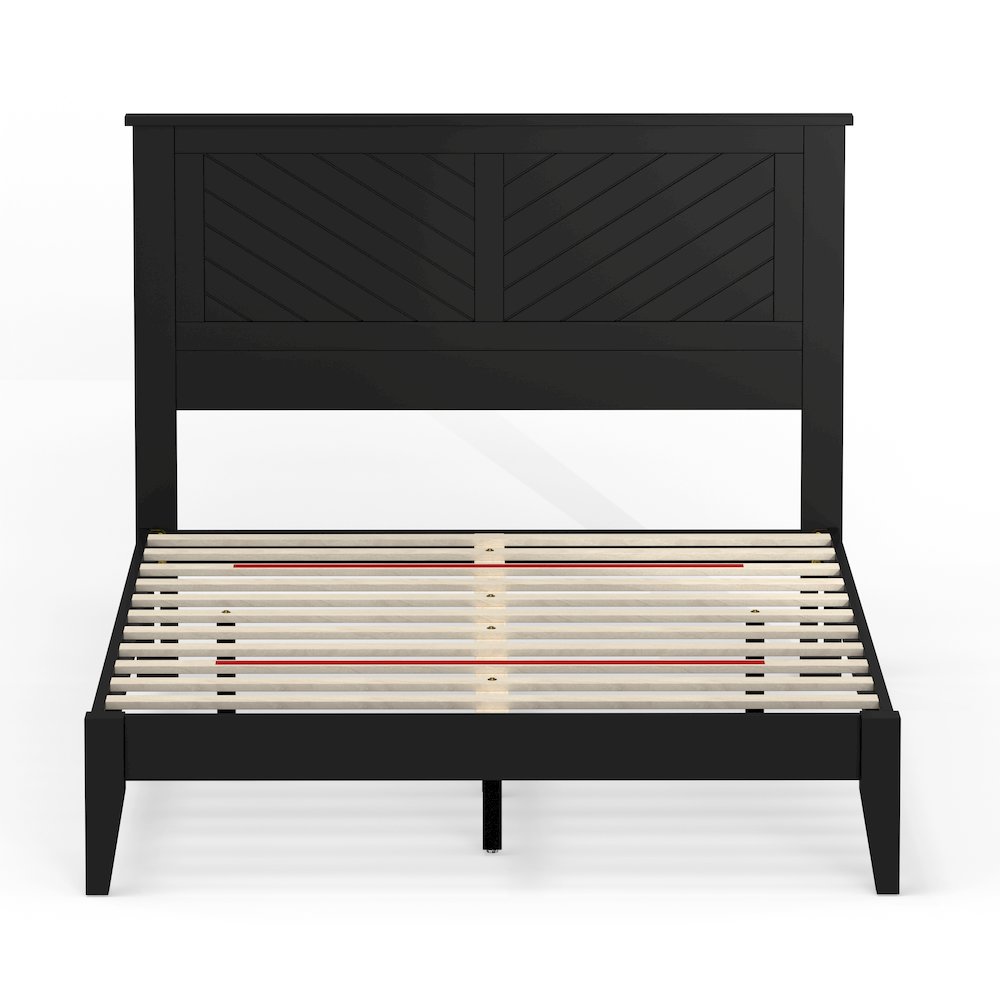 Prescott Solid Wood Full Platform Bed