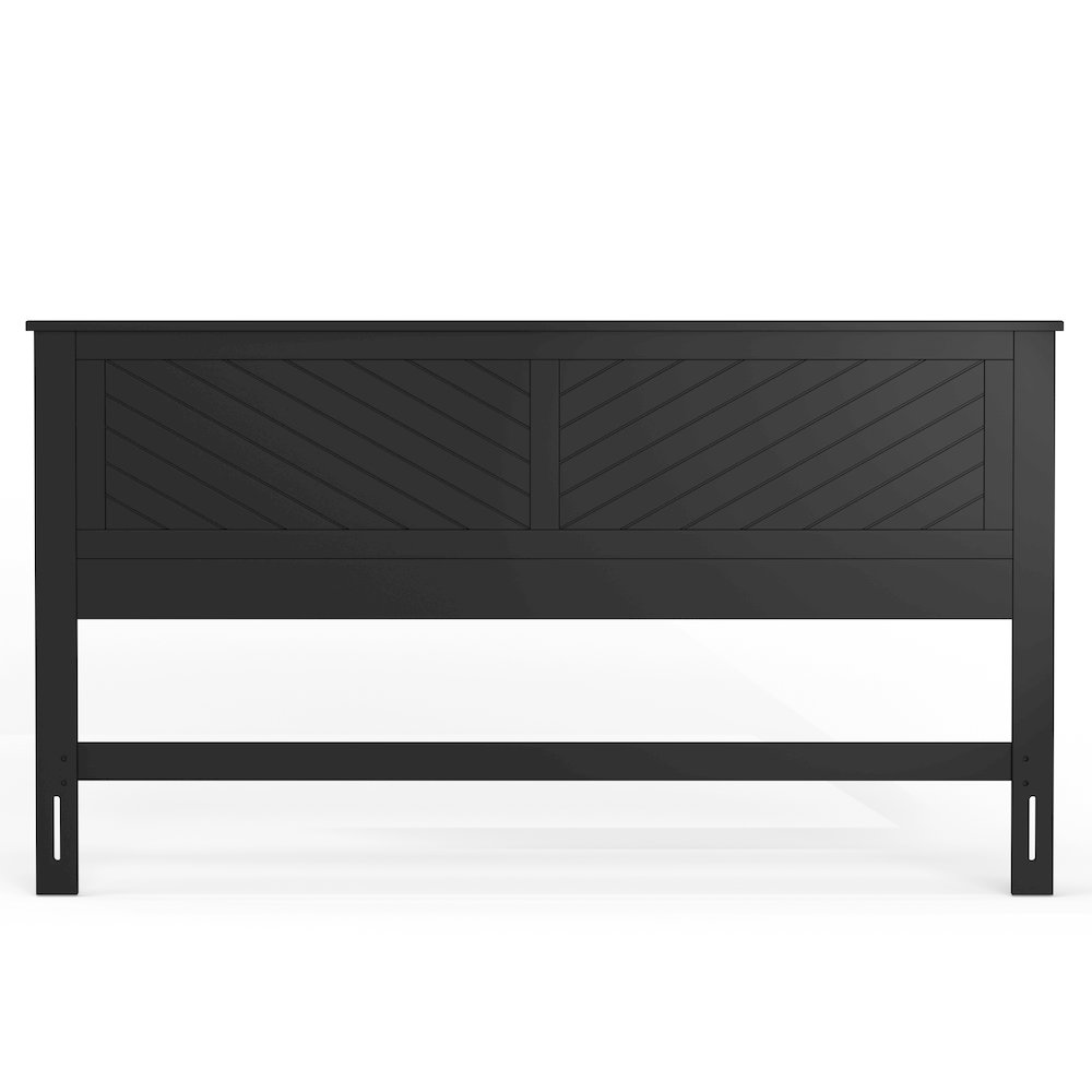 Corbie Solid Wood King Headboard with Chamfer