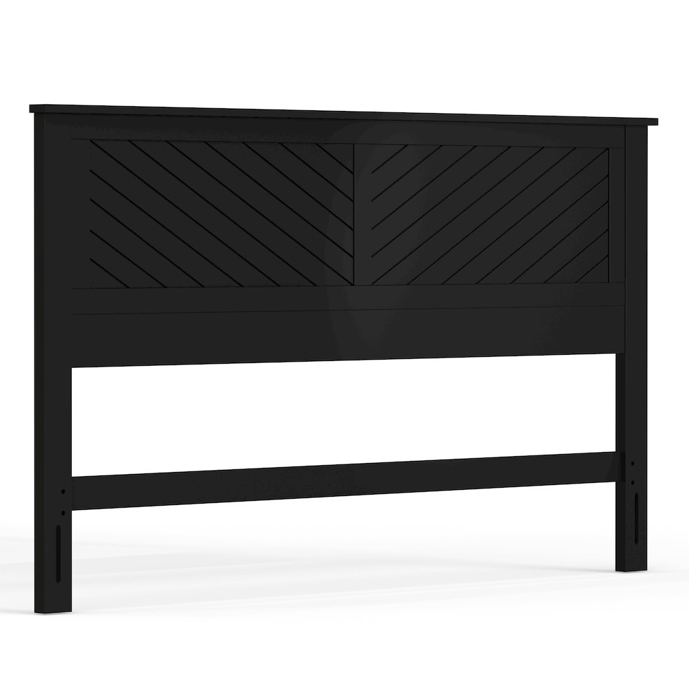 Corbie Solid Wood King Headboard with Chamfer