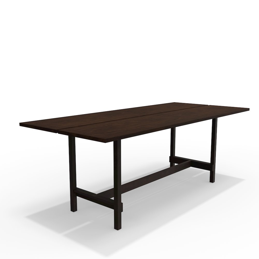 Jaslyn Split Top Dining Table – Walnut