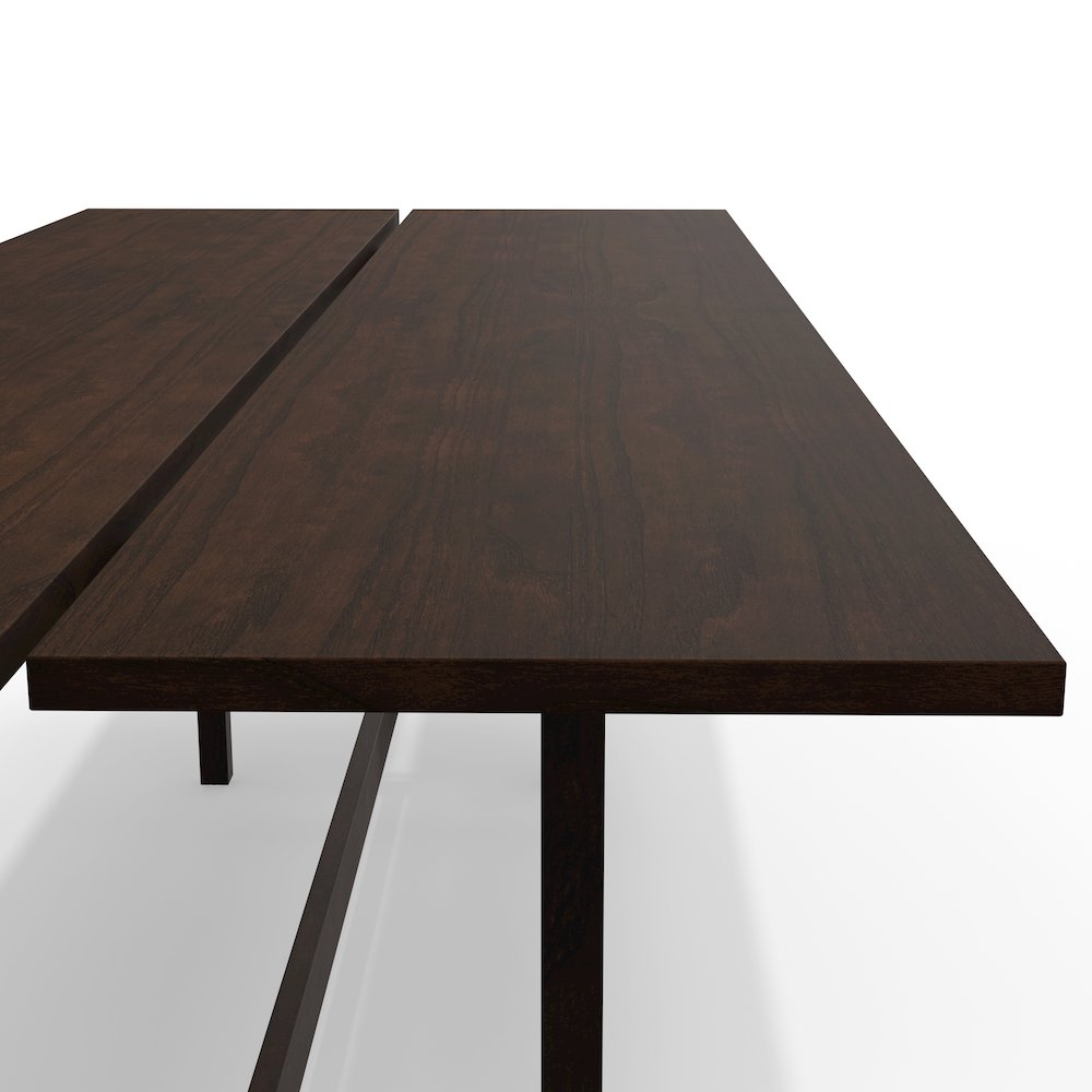 Jaslyn Split Top Dining Table – Walnut
