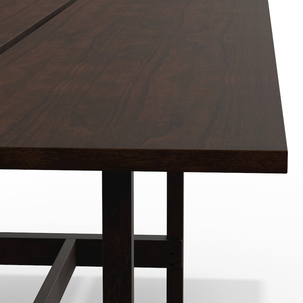 Jaslyn Split Top Dining Table – Walnut