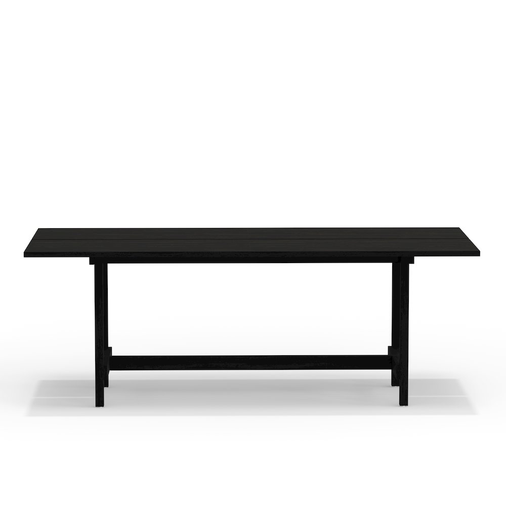 Jaslyn Split Top Dining Table – Black