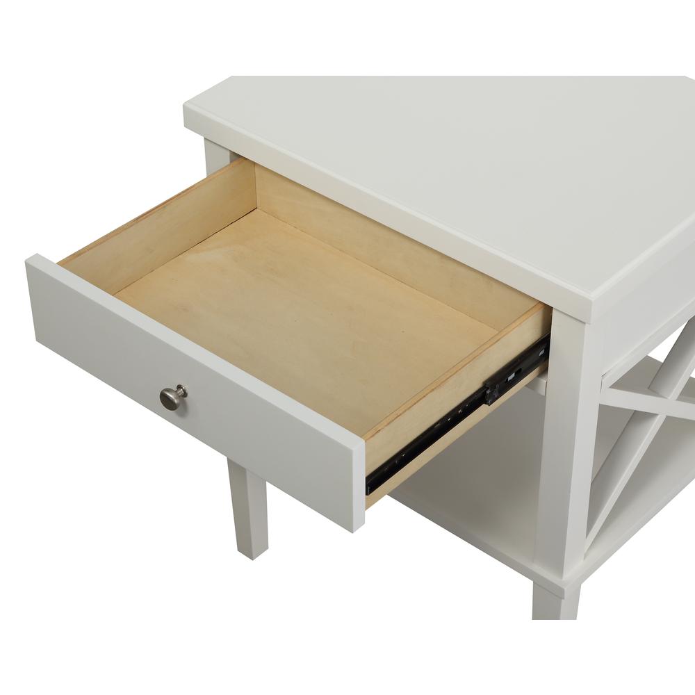Marta White Nightstand