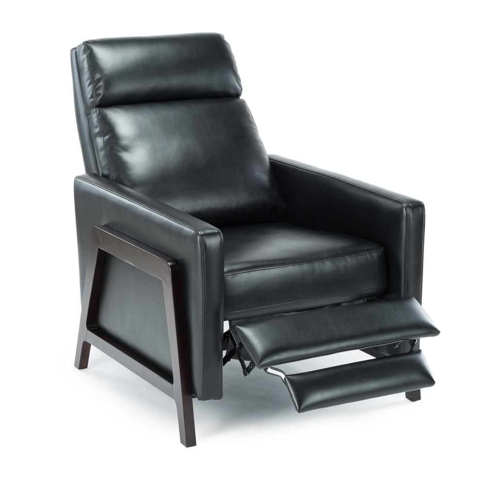Maxton Push Back Recliner – Black