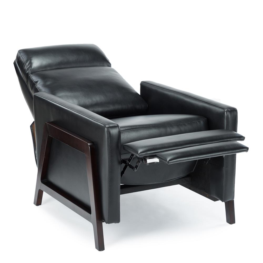 Maxton Push Back Recliner – Black