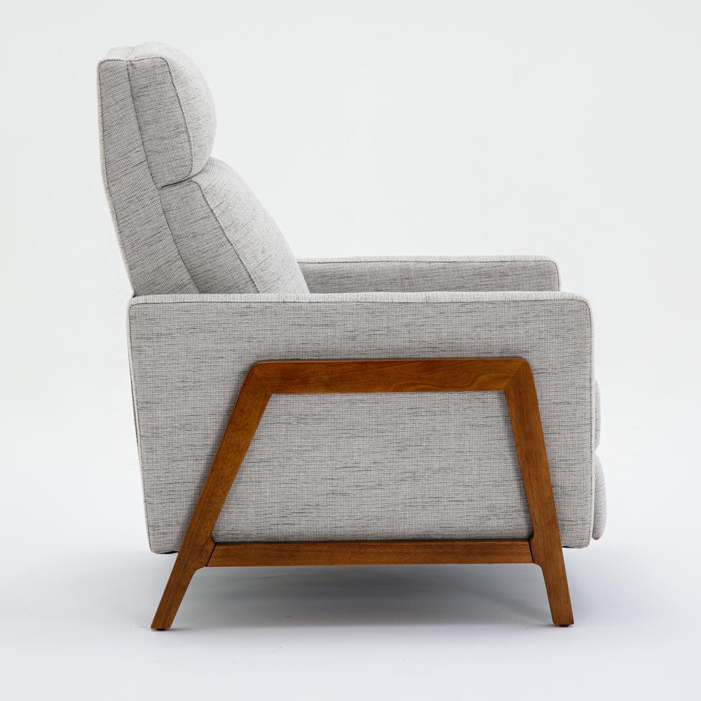 Veneto Push Back Recliner in Performance Fabric – Sea Oat