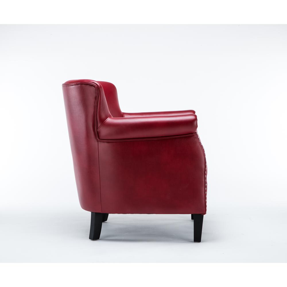Holly Red Club Chair