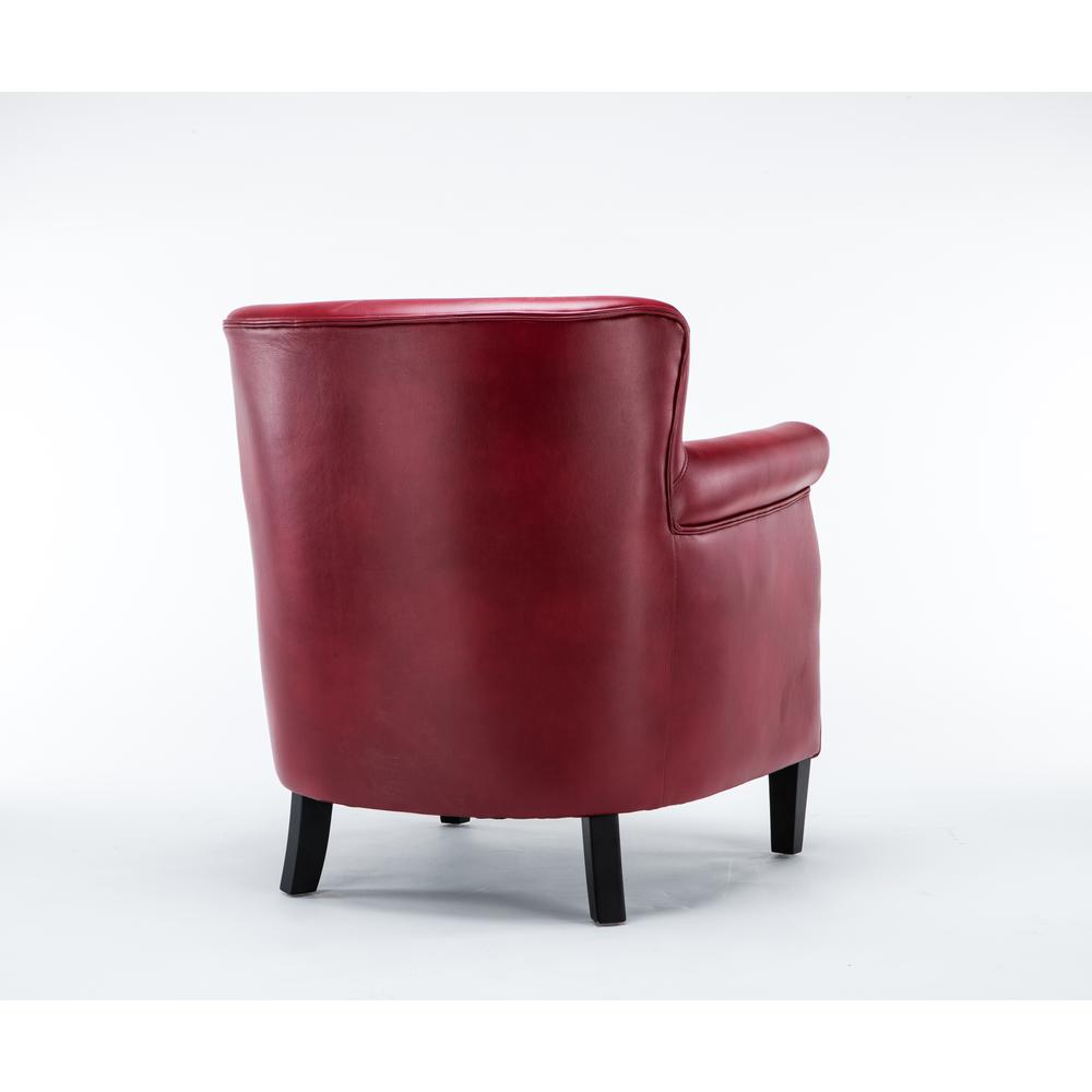 Holly Red Club Chair