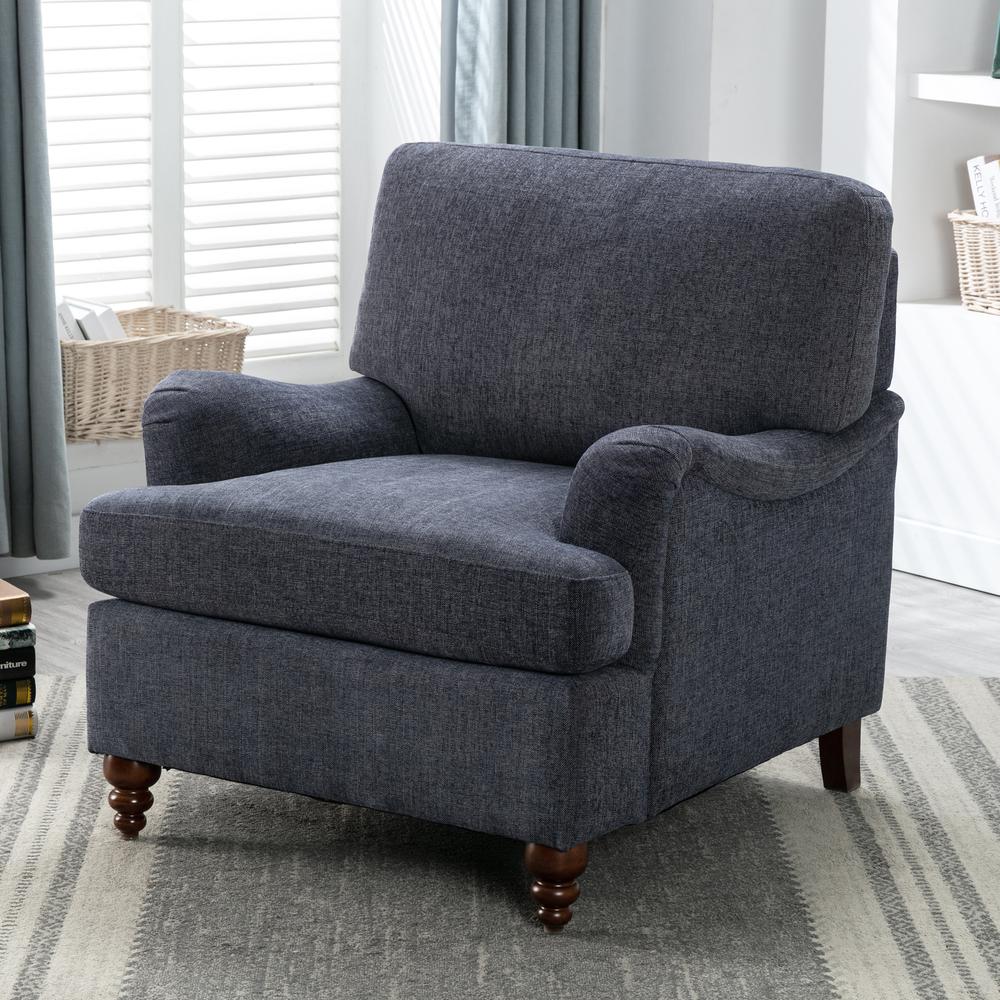 Clarendon Arm Chair – Navy