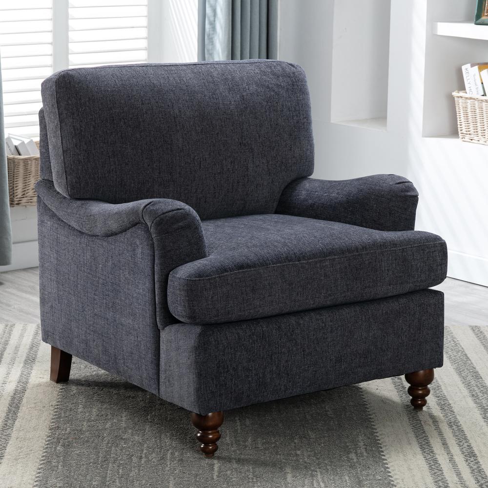 Clarendon Arm Chair – Navy