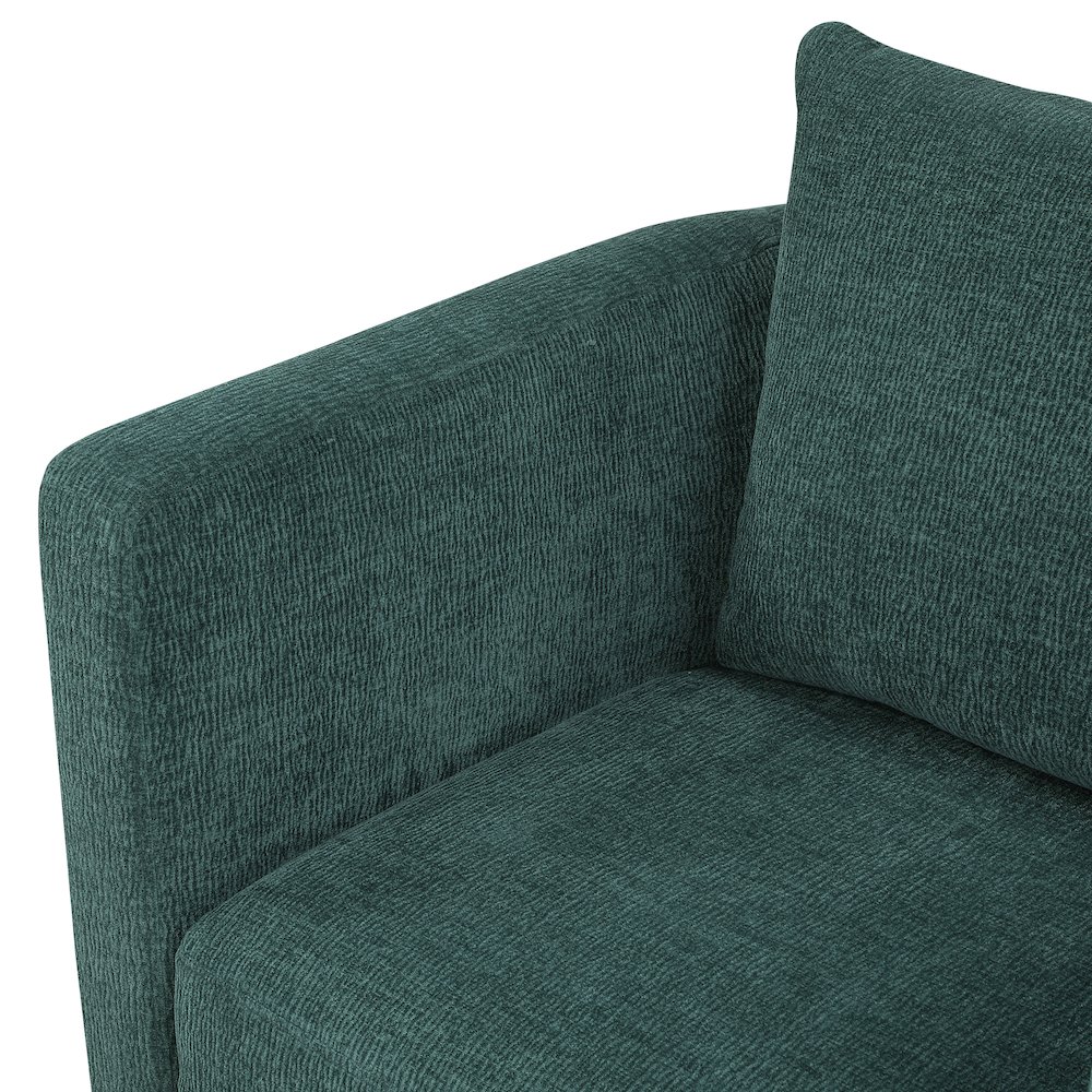 Sheldon Peacock Swivel Barrel Chair
