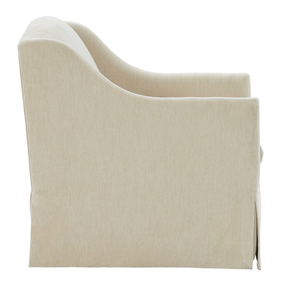 Ludlow Skirted Swivel Accent Chair – Birch