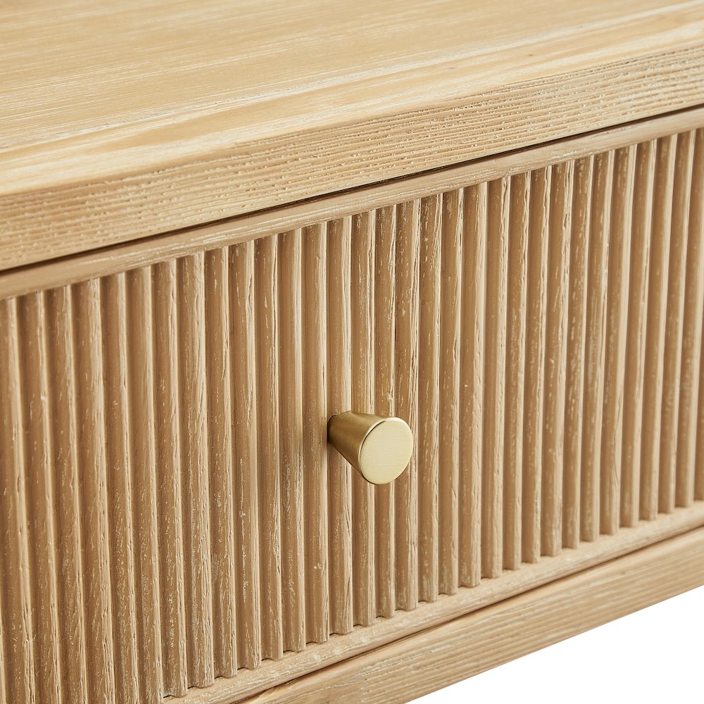 Flores Natural 1-drawer Nightstand