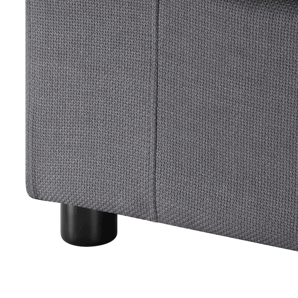 Casella Modern Armchair – Charcoal