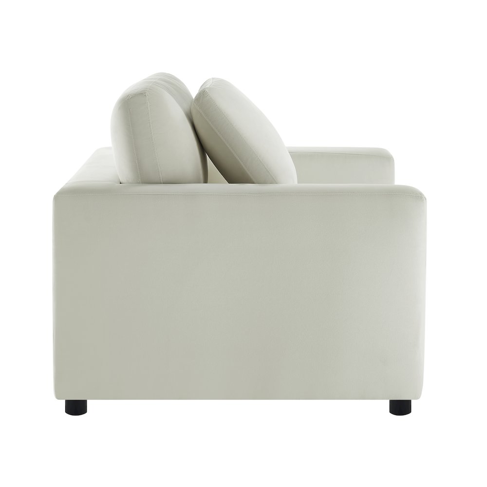 Casella Modern Armchair – Ivory