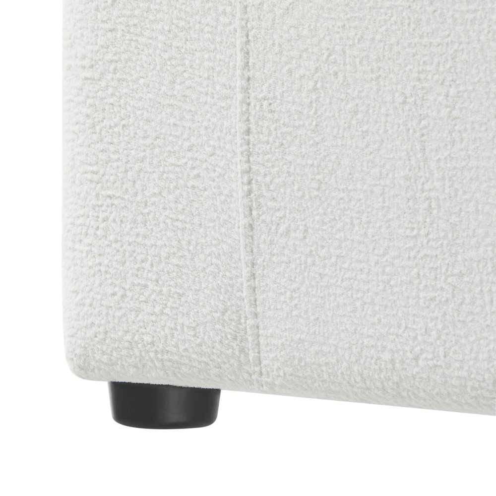 Chandler Storage Ottoman – Ivory