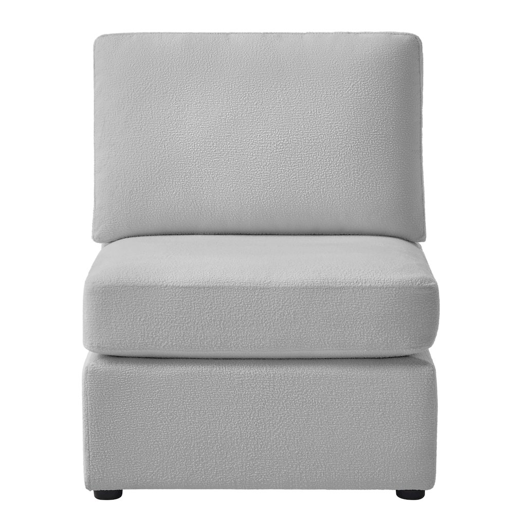 Chandler Armless Chair – Gray