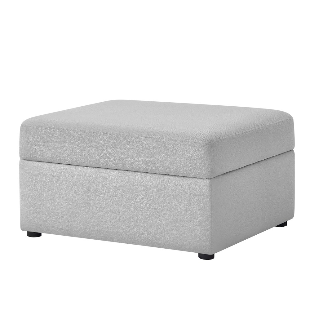 Chandler Storage Ottoman – Gray