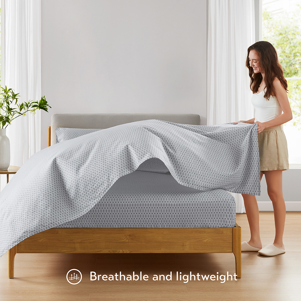 144 Thread Count Cotton Printed Sheets