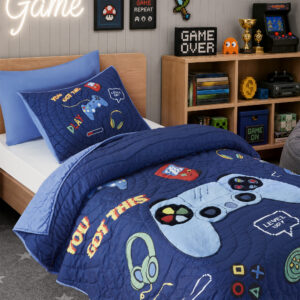 Game Quilt Set from Intelligent Design Kids in  Navy. Game Quilt Set from Intelligent Design Kids in  Navy. Game Quilt Set from Intelligent Design Kids in  Navy. Game Quilt Set from Intelligent Design Kids in  Navy. Game Quilt Set from Intelligent Design Kids in  Navy.