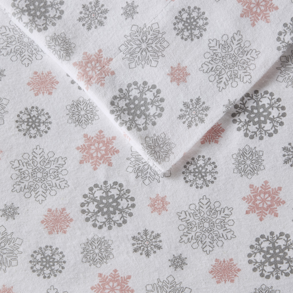 Cozy Cotton Flannel Printed Sheet Set