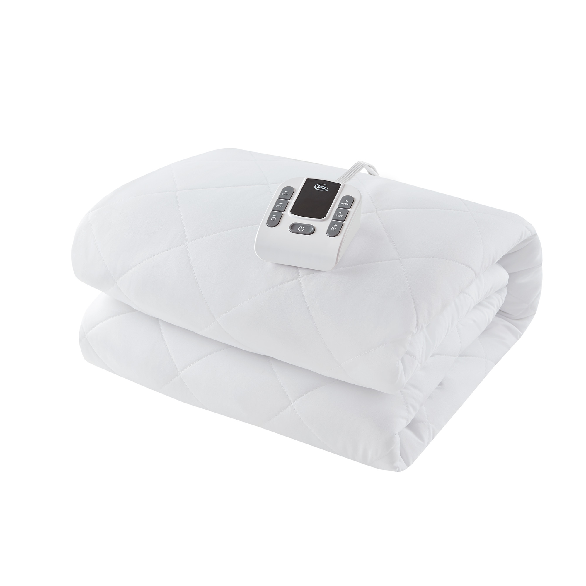 Microfiber Zoned Heated Mattress Pad