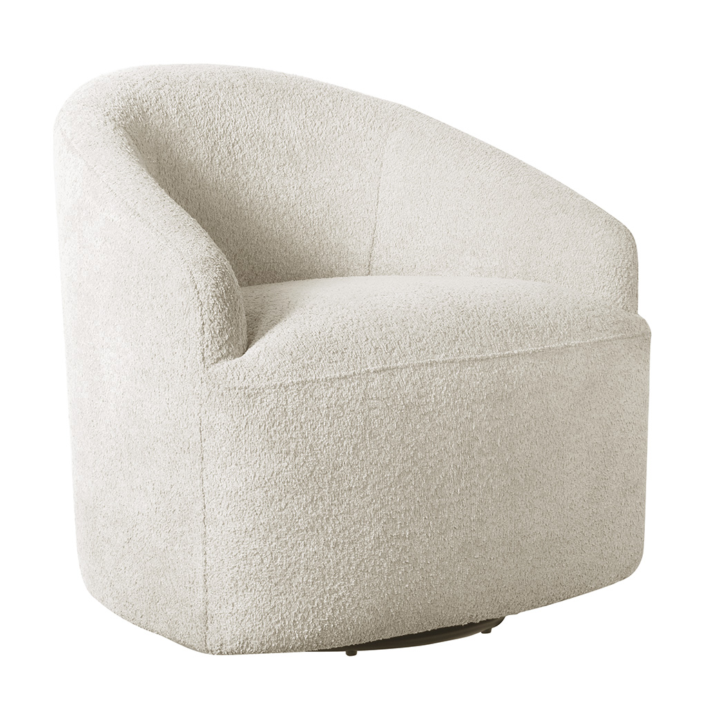 Bonn Upholstered 360 Degree Swivel Chair