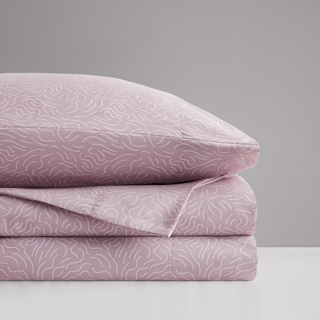 Printed Microfiber Sheet Set