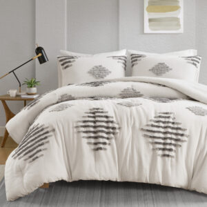 Tahli 3 Piece Cotton Blend Chenille Comforter Set from INK+IVY in  Gray. Tahli 3 Piece Cotton Blend Chenille Comforter Set from INK+IVY in  Gray. Tahli 3 Piece Cotton Blend Chenille Comforter Set from INK+IVY in  Gray. Tahli 3 Piece Cotton Blend Chenille Comforter Set from INK+IVY in  Gray. Tahli 3 Piece Cotton Blend Chenille Comforter Set from INK+IVY in  Gray.