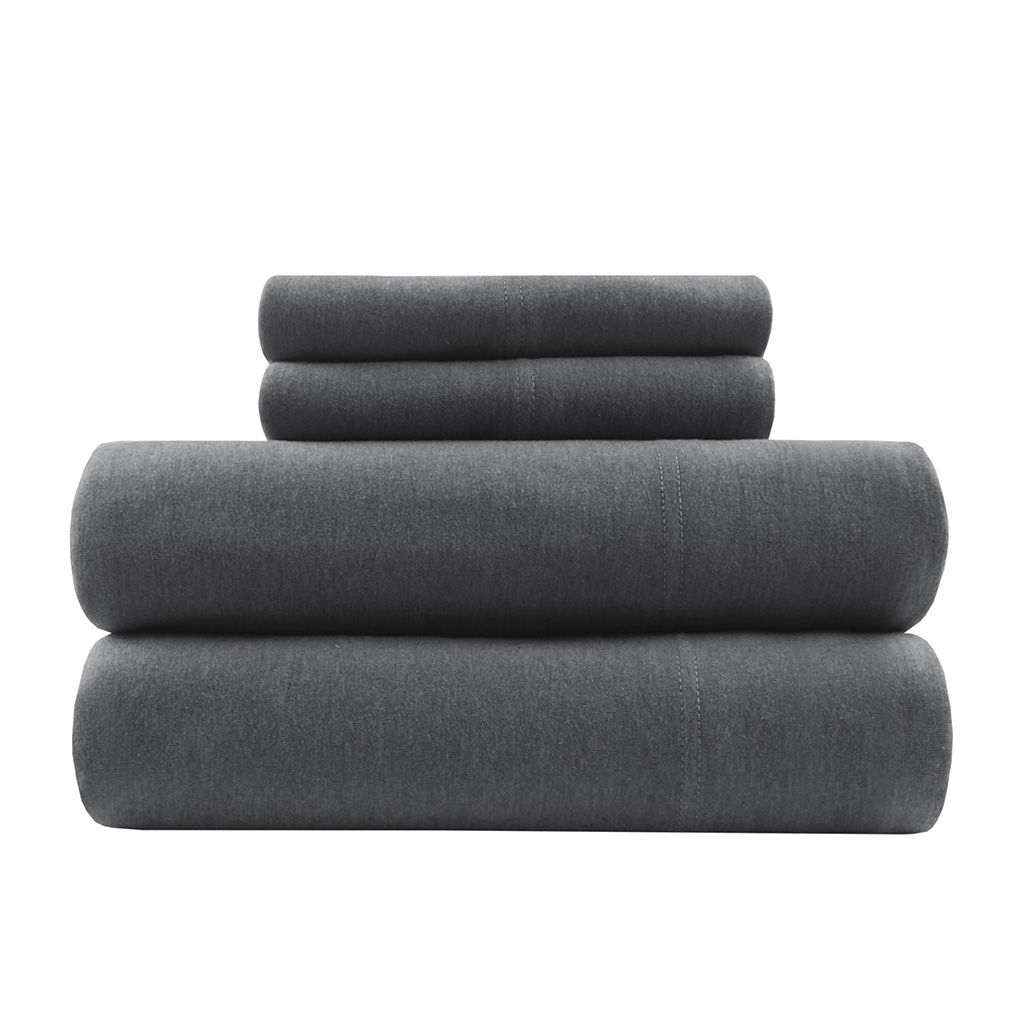 Cotton Blend Jersey Knit All Season Sheet Set