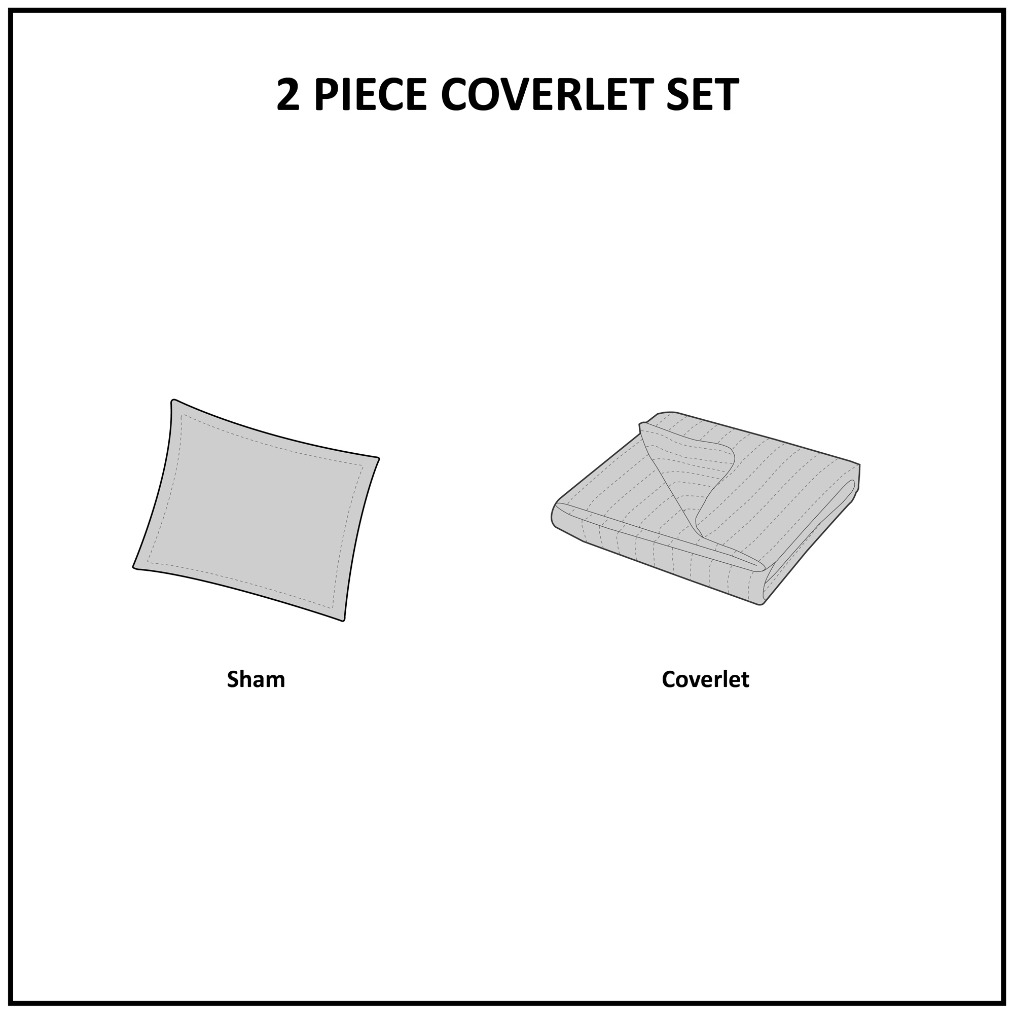 Winter Hills Oversized Cotton Quilt Set