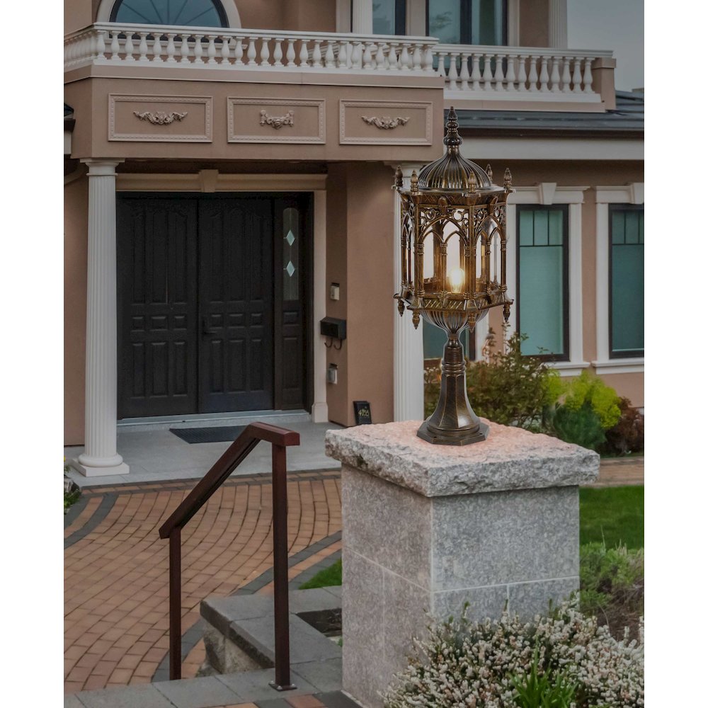 Gothic Column Lamp