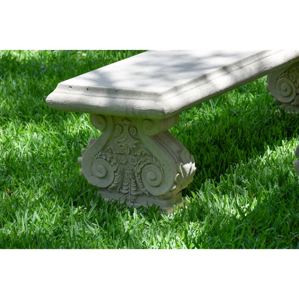 Classic Acanthus Garden Table and Bench set of 3 (KIT)