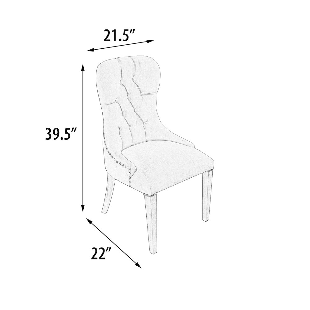 Inverness Farmhouse Work Shop Dining Chair