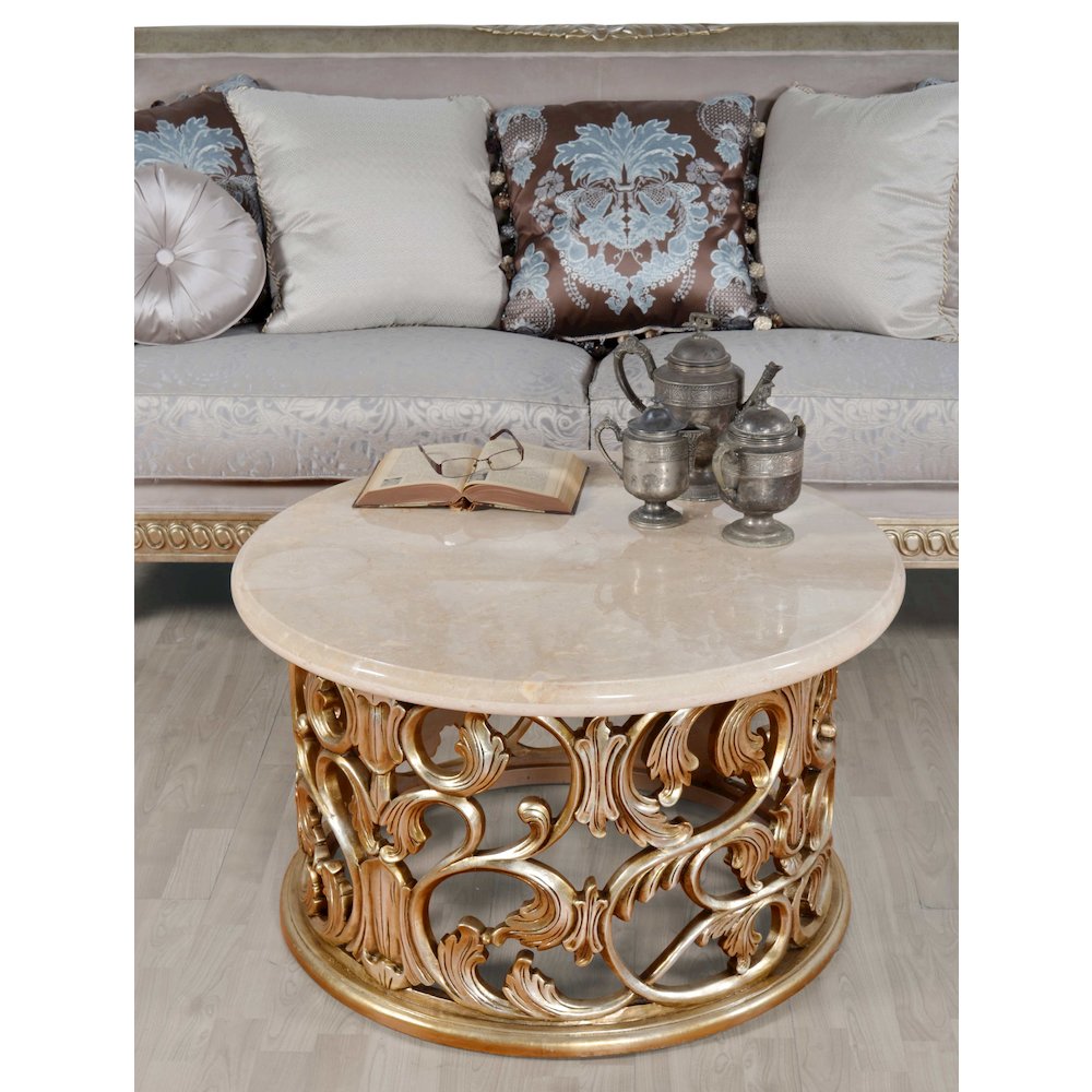 Platine Round Coffee Table