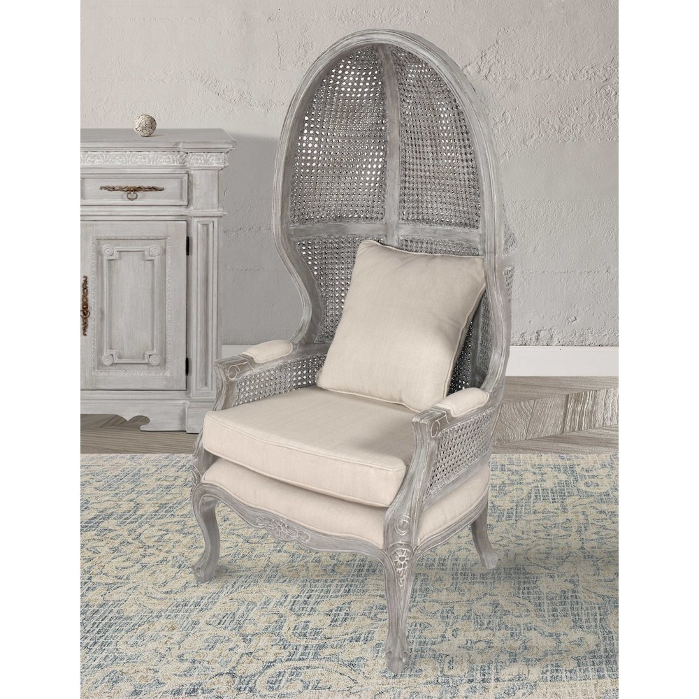 Mystique Grey Continental Balloon Chair