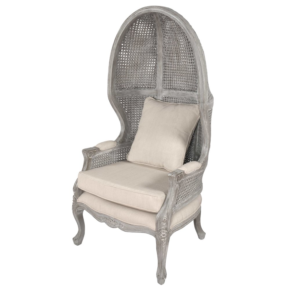 Mystique Grey Continental Balloon Chair