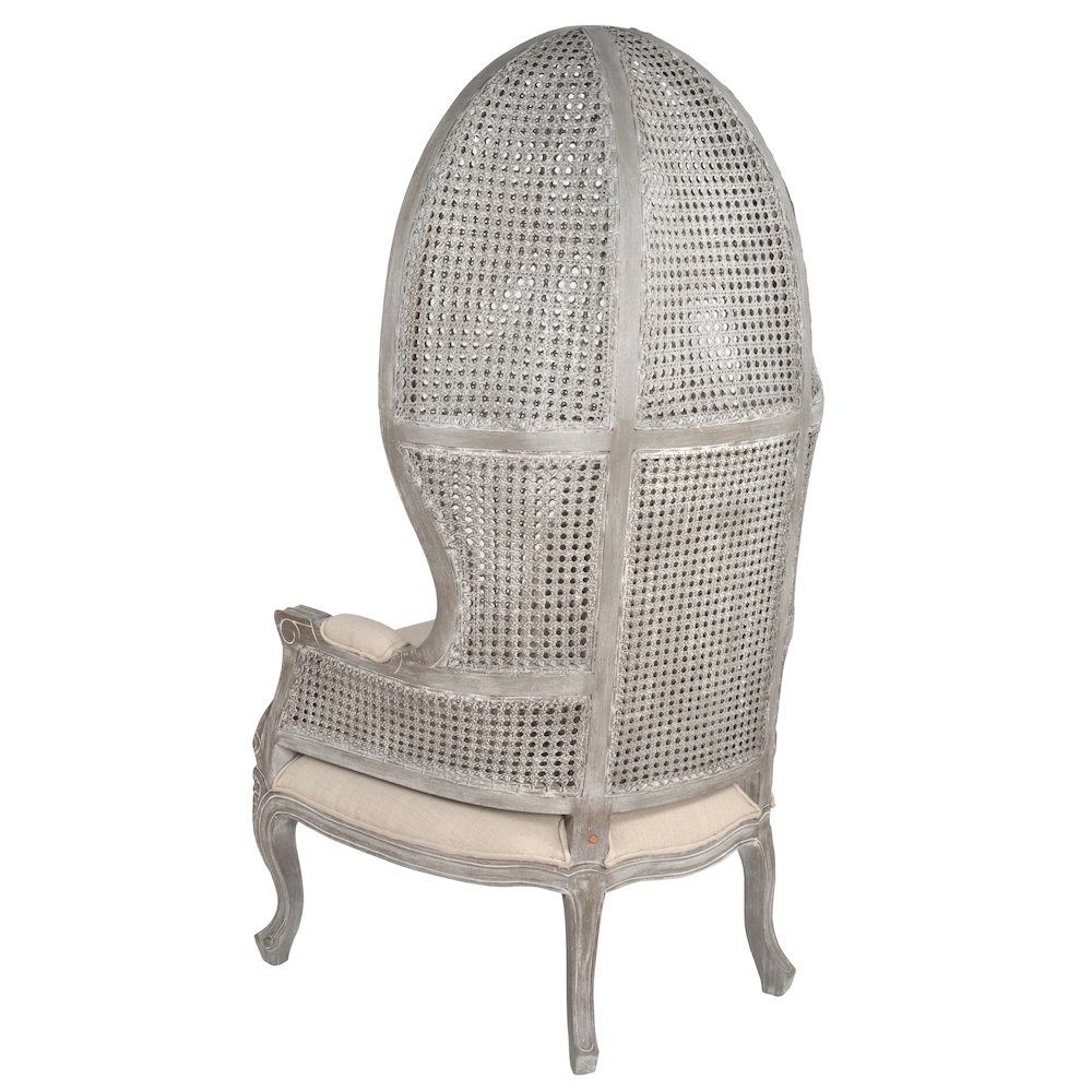 Mystique Grey Continental Balloon Chair
