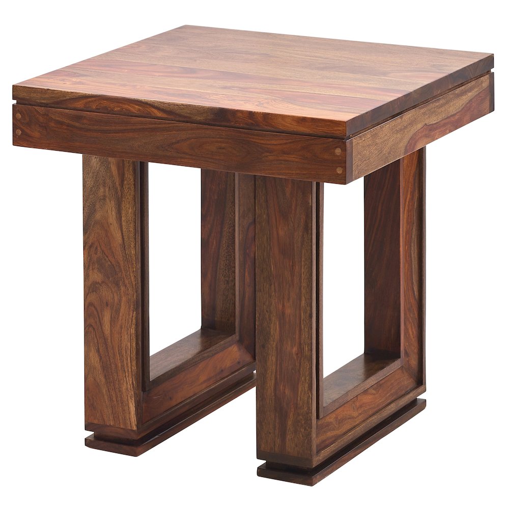 Cinnamon Amber Lamp Table