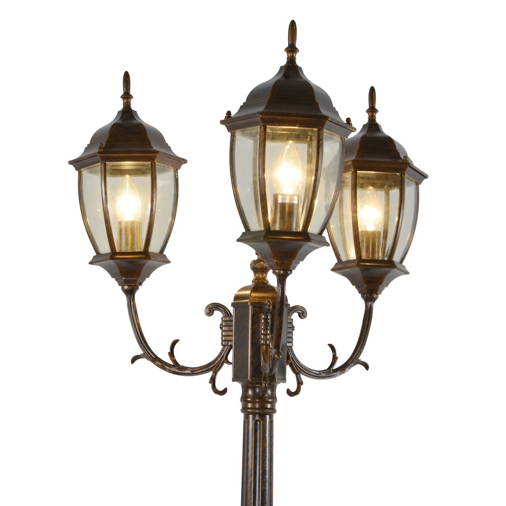 Aston 3 Light Street Lamp