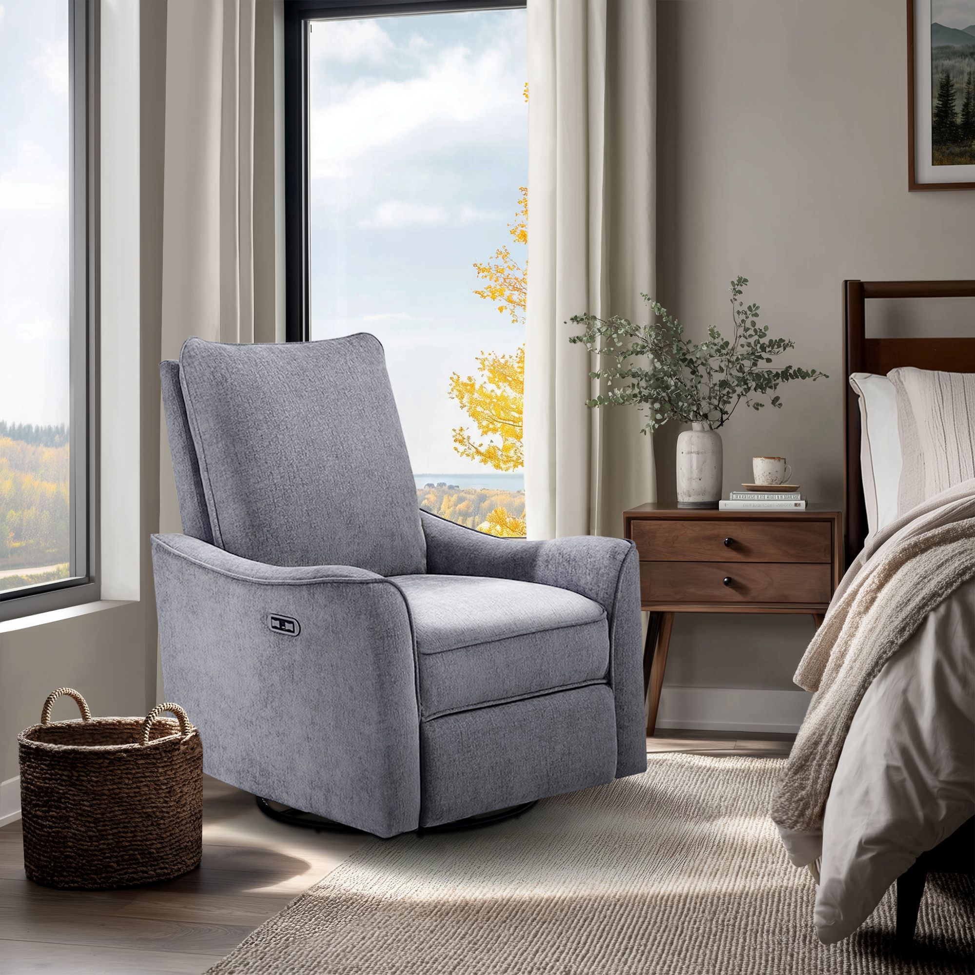 Cameron Power Recliner 3-in-1 with Swivel