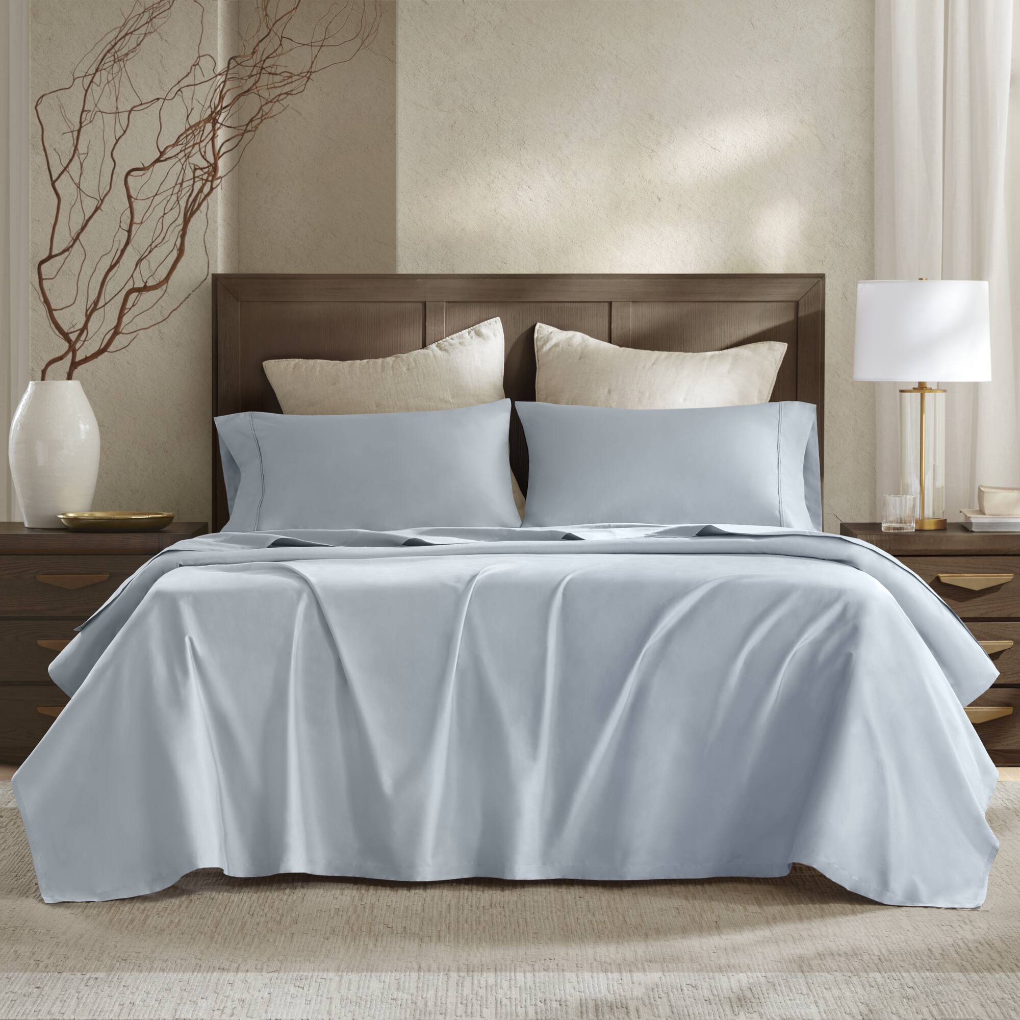 100% Egyptian Cotton Sateen Sheet Set