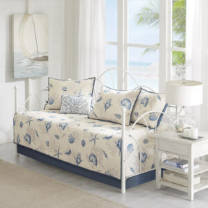 Bayside 6 Piece Reversible Printed Microfiber Daybed Cover Set from Madison Park in  Blue. Bayside 6 Piece Reversible Printed Microfiber Daybed Cover Set from Madison Park in  Blue. Bayside 6 Piece Reversible Printed Microfiber Daybed Cover Set from Madison Park in  Blue. Bayside 6 Piece Reversible Printed Microfiber Daybed Cover Set from Madison Park in  Blue. Bayside 6 Piece Reversible Printed Microfiber Daybed Cover Set from Madison Park in  Blue.