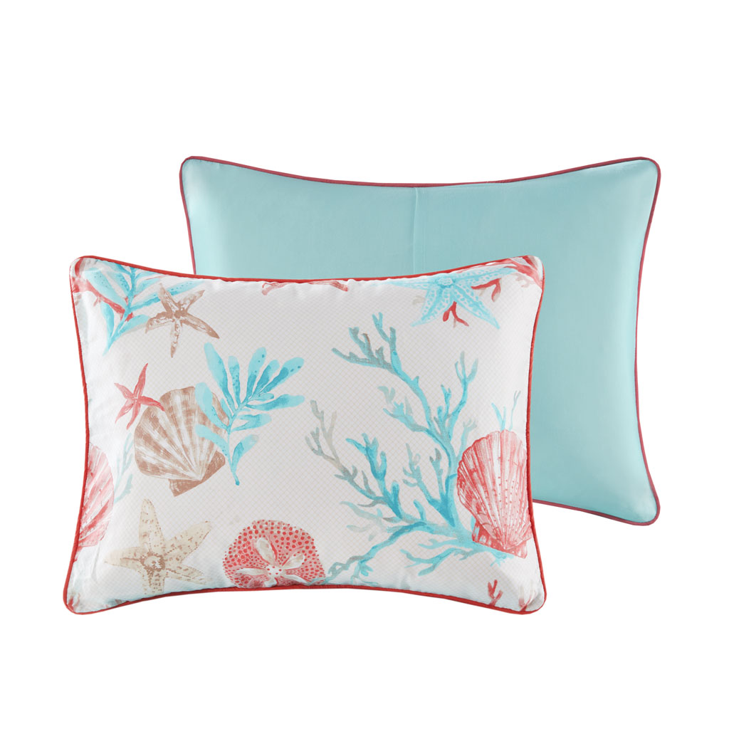 Pebble Beach 6 Piece Cotton Sateen Duvet Cover Set