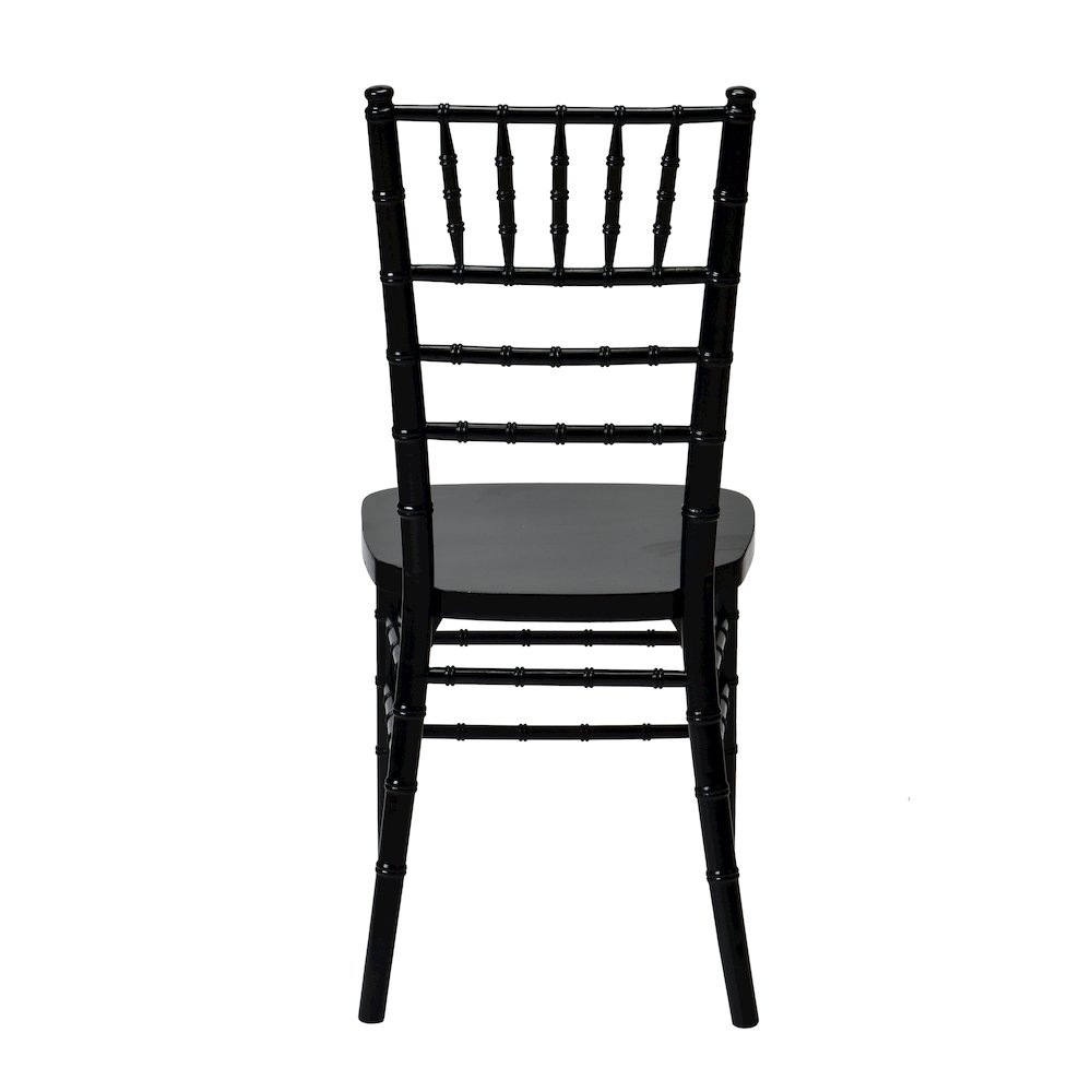 Commerical Seating Products European Black Wood Dining Chairs