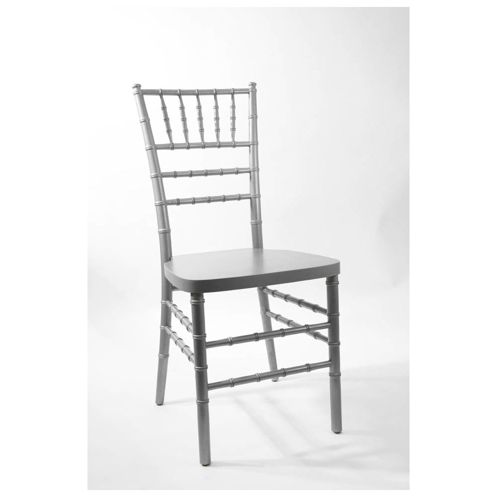 Commerical Seating Products European Silver Wood Dining Chairs