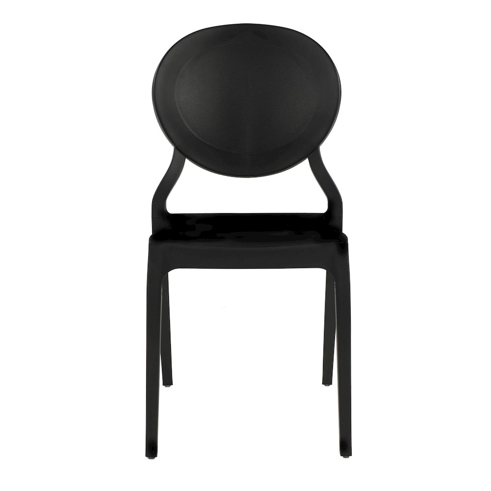 Commerical Seating Products Black Emma Armless Chairs