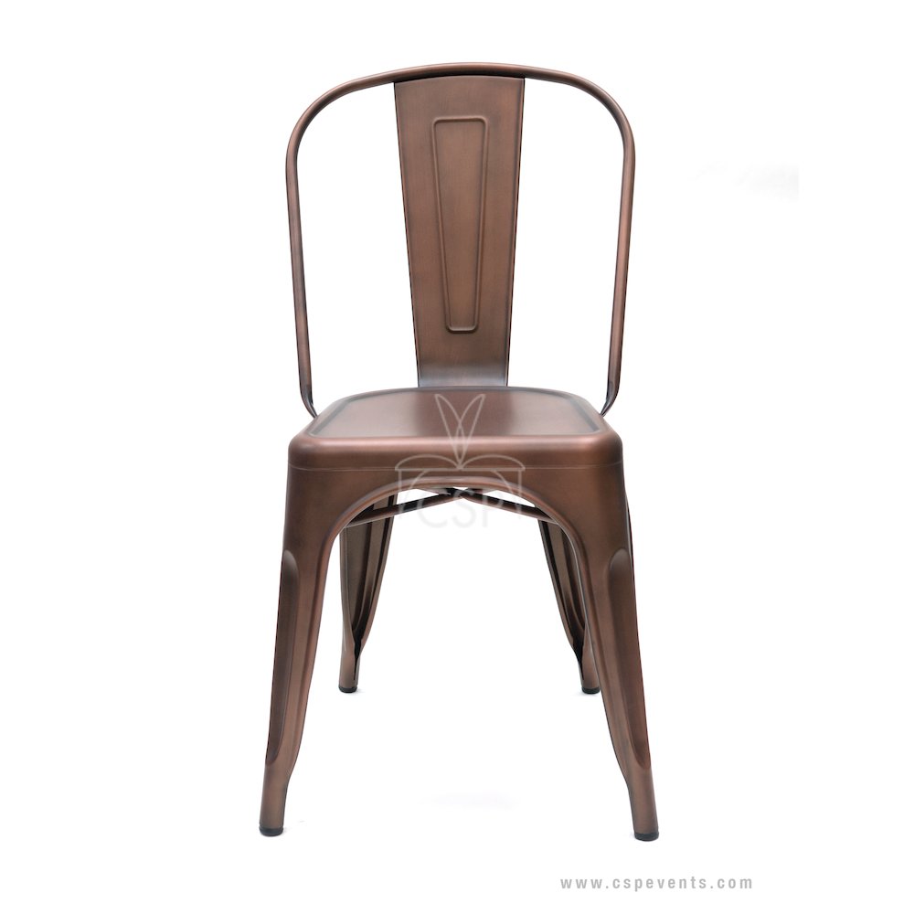 Commerical Seating Products Oscar Rose Gold Dining Chairs