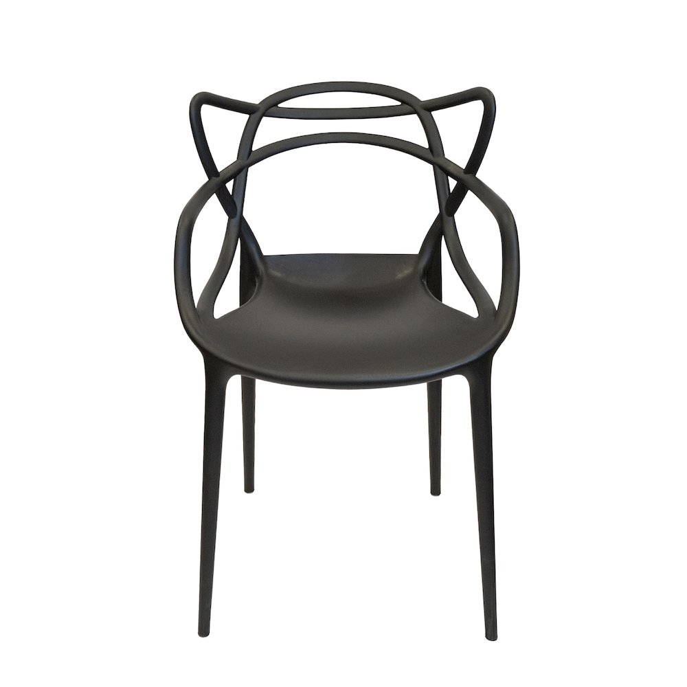 Set Of 5 Kids David Side Chair – Black